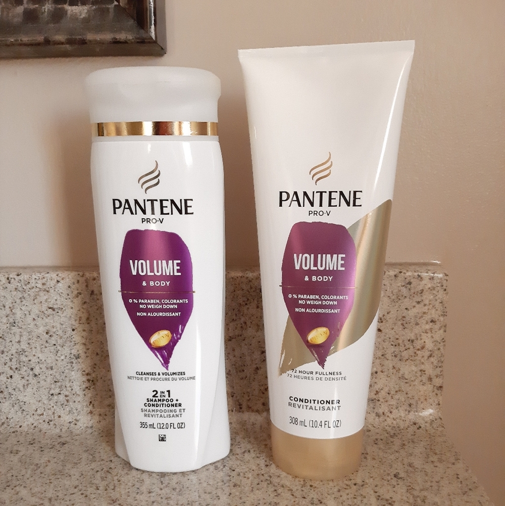 Pantene Volume & Body Haircare Bundle